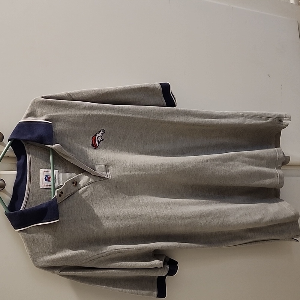 Mens Polo Denver Bronco Shirt XL